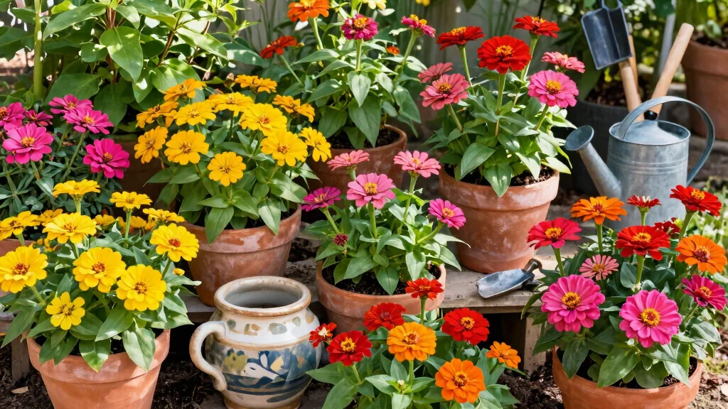 7 Zinnia Flower Bed Ideas That Bring the Most Joyful Burst of Color Imaginable