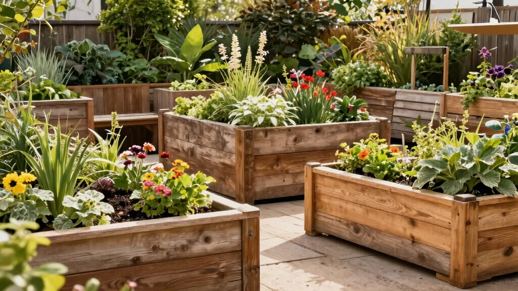 9 Wood Planter Box Ideas That Bring Natural Beauty to Any Garden